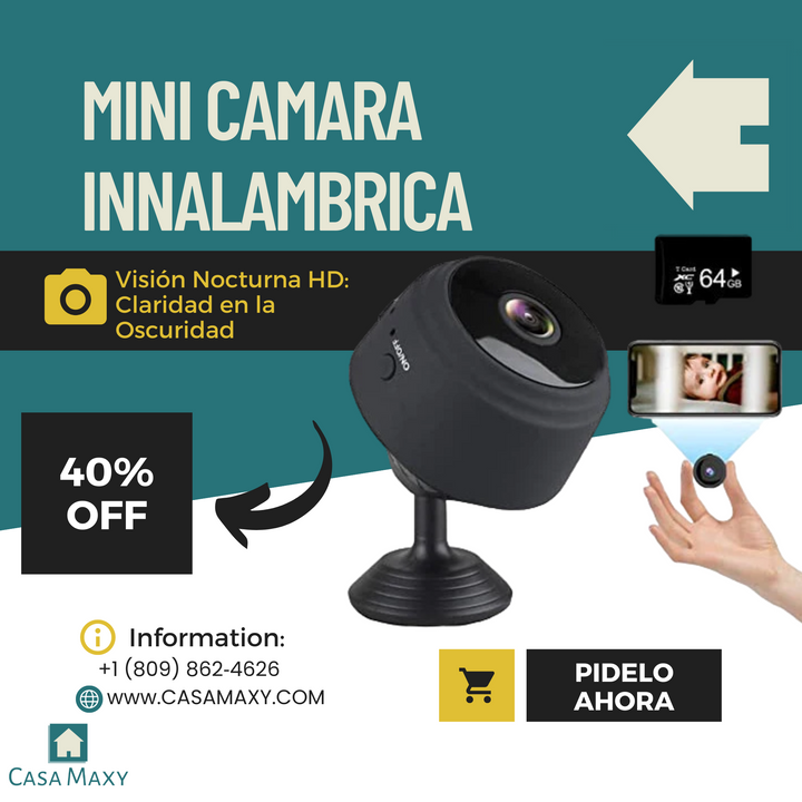 MINI CAMARA INNALAMBRICA