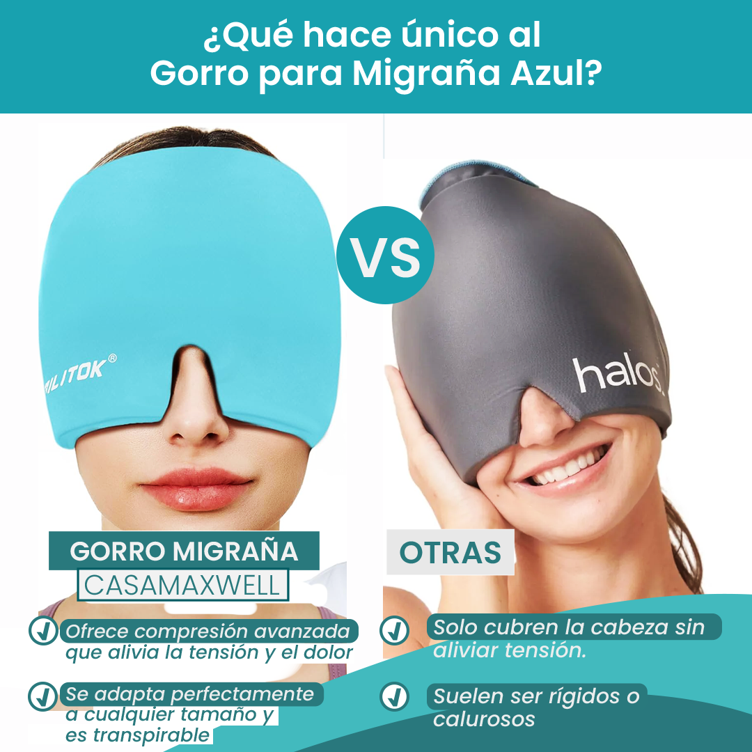 GORRO PARA MIGRAÑA