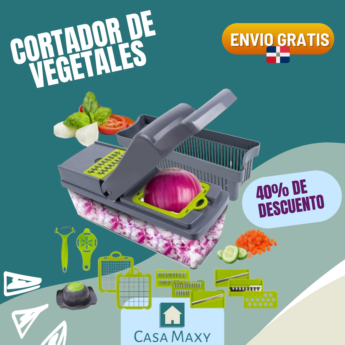 CORTADOR DE VEGETALES