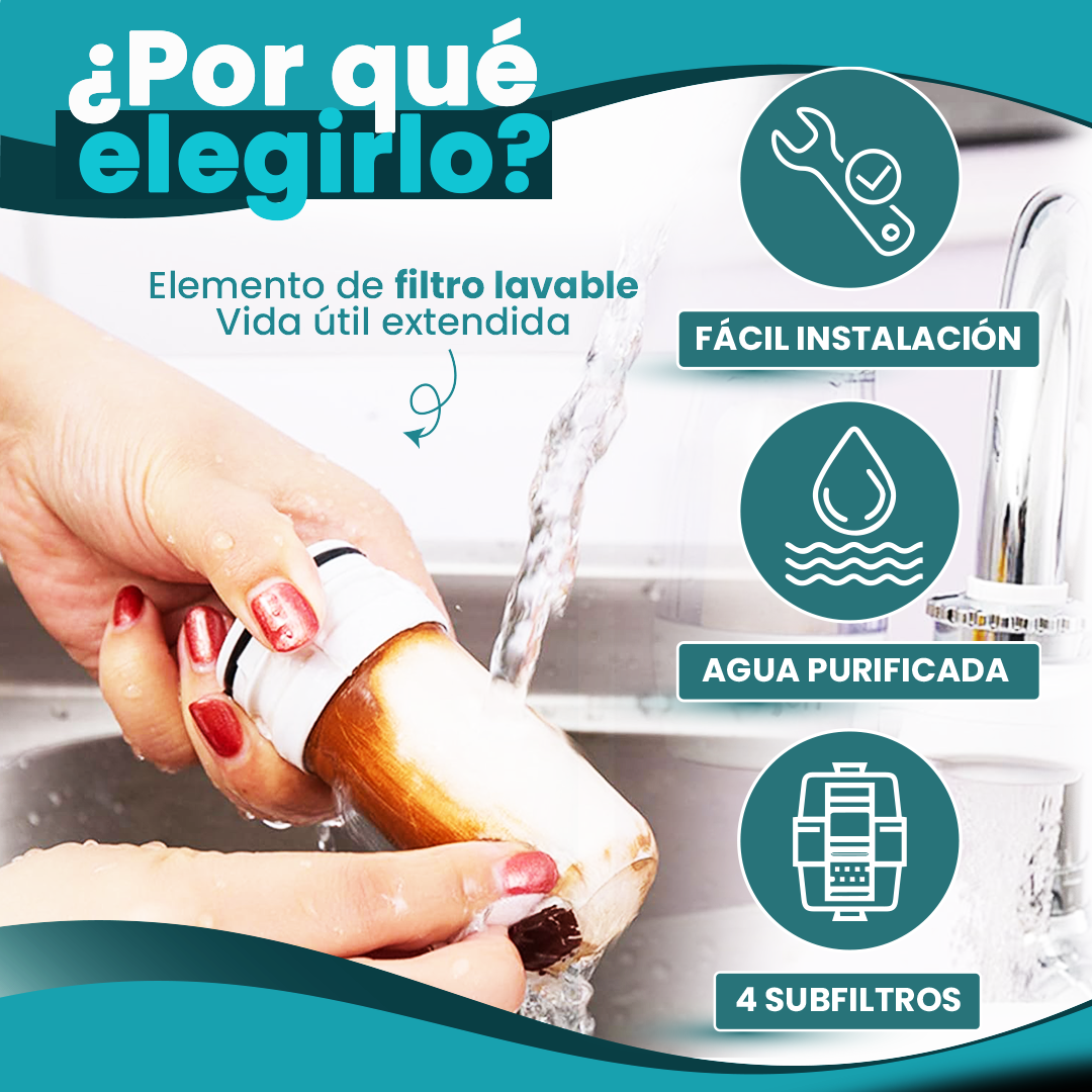 Purificador de Grifo Compacto