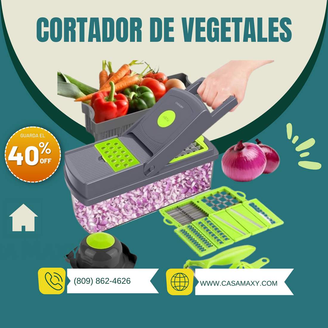 CORTADOR DE VEGETALES