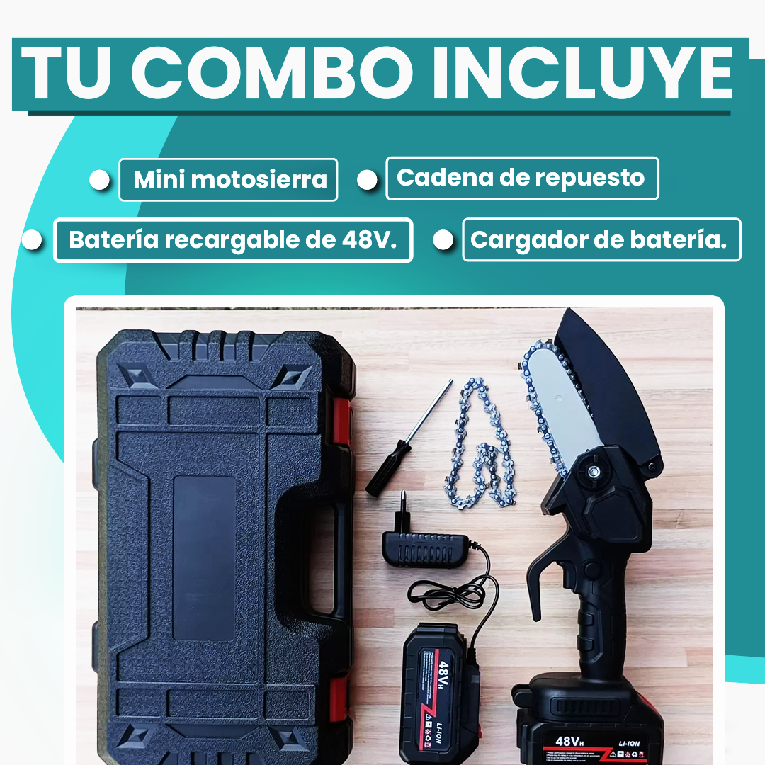 Mini Motosierra Portátil