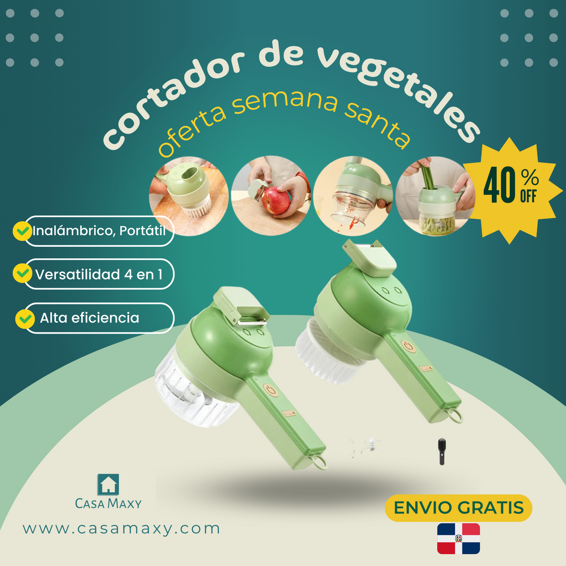 CORTADOR DE VEGETALES ELECTRICO