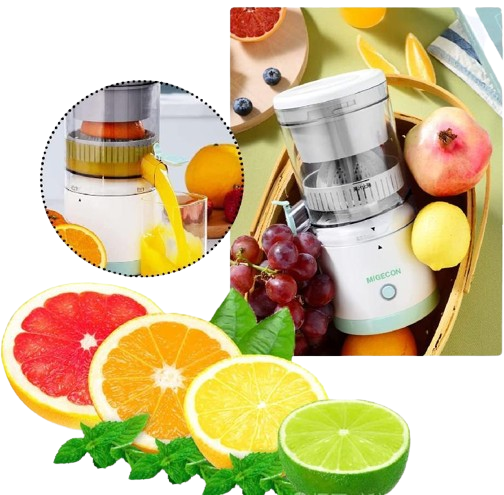EXPRIMIDOR DE JUGO RECARGABLE